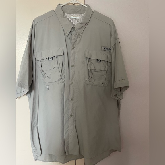 Columbia PFG Omni-Shade Fishing Shirt XXL/2TG - Picture 1 of 6
